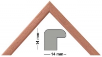 wooden moulding 2413-TEAK