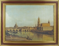 Elbufer Dresden 30x40