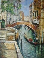 Oil painting 75x100cm with strecher bar