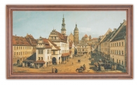 Marktplatz Pirna v. Canaletto