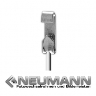 10x Perlonseile mit Einehngehaken, Click-Haken