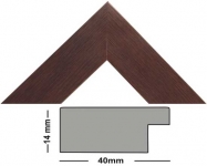 wooden moulding 40 NOCE