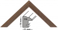 wooden moulding 110 NOCE