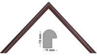 wooden moulding 221-NOCE