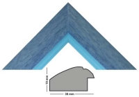 wooden moulding 465-BLU