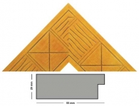 wooden moulding 4108-GIA