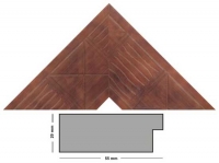 wooden moulding 4108-NOCE